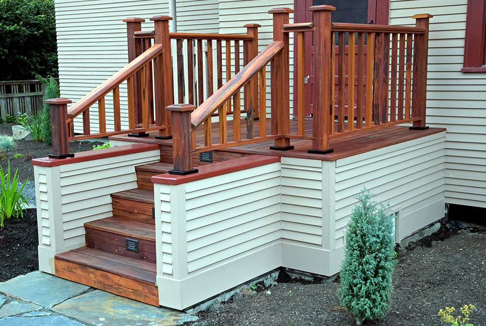 tigerwood railing